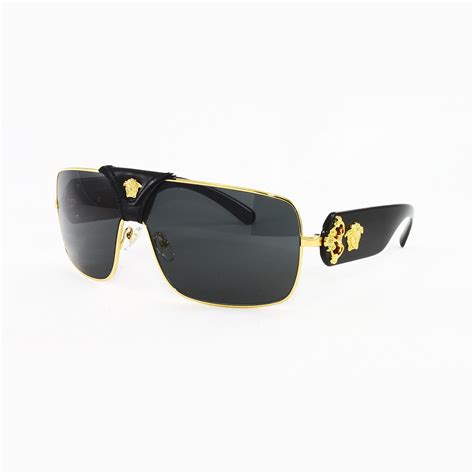 versace gold frames mens|gold frame men's versace glasses.